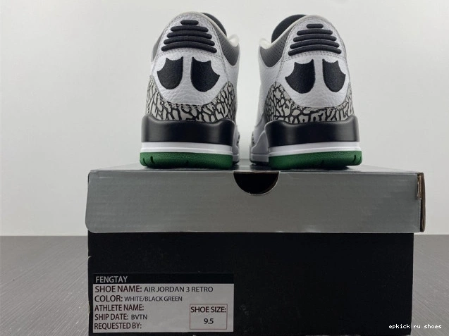 Rep Retro Oregon White 594282233 Jordan 3 Crew Ducks Pit 0812